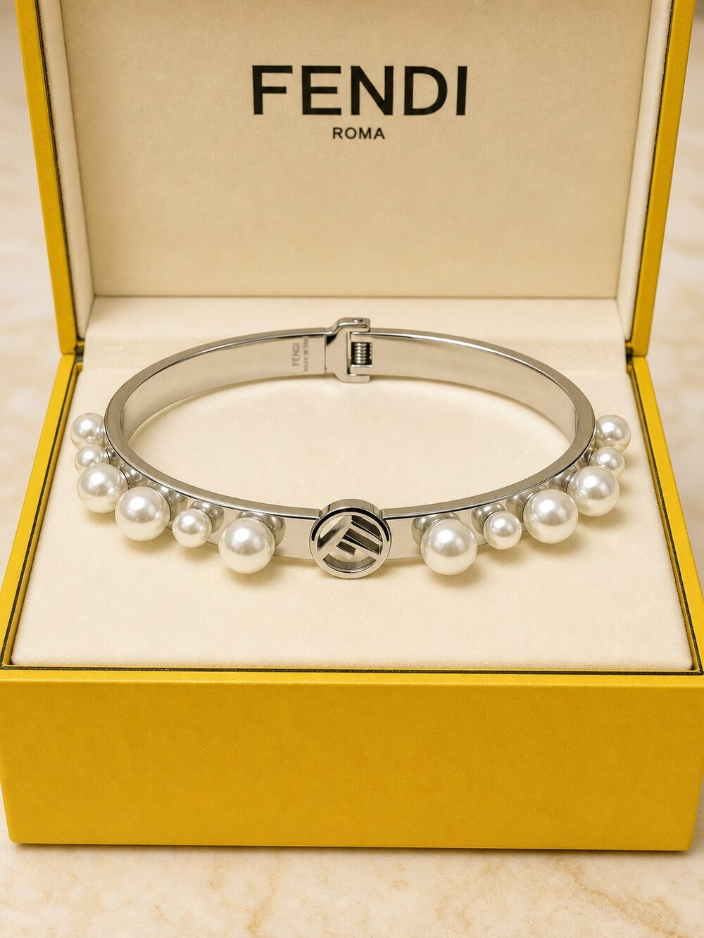 Fendi Modern Designer Bracelet Style 8 | New with Box - Picture 2 of 9